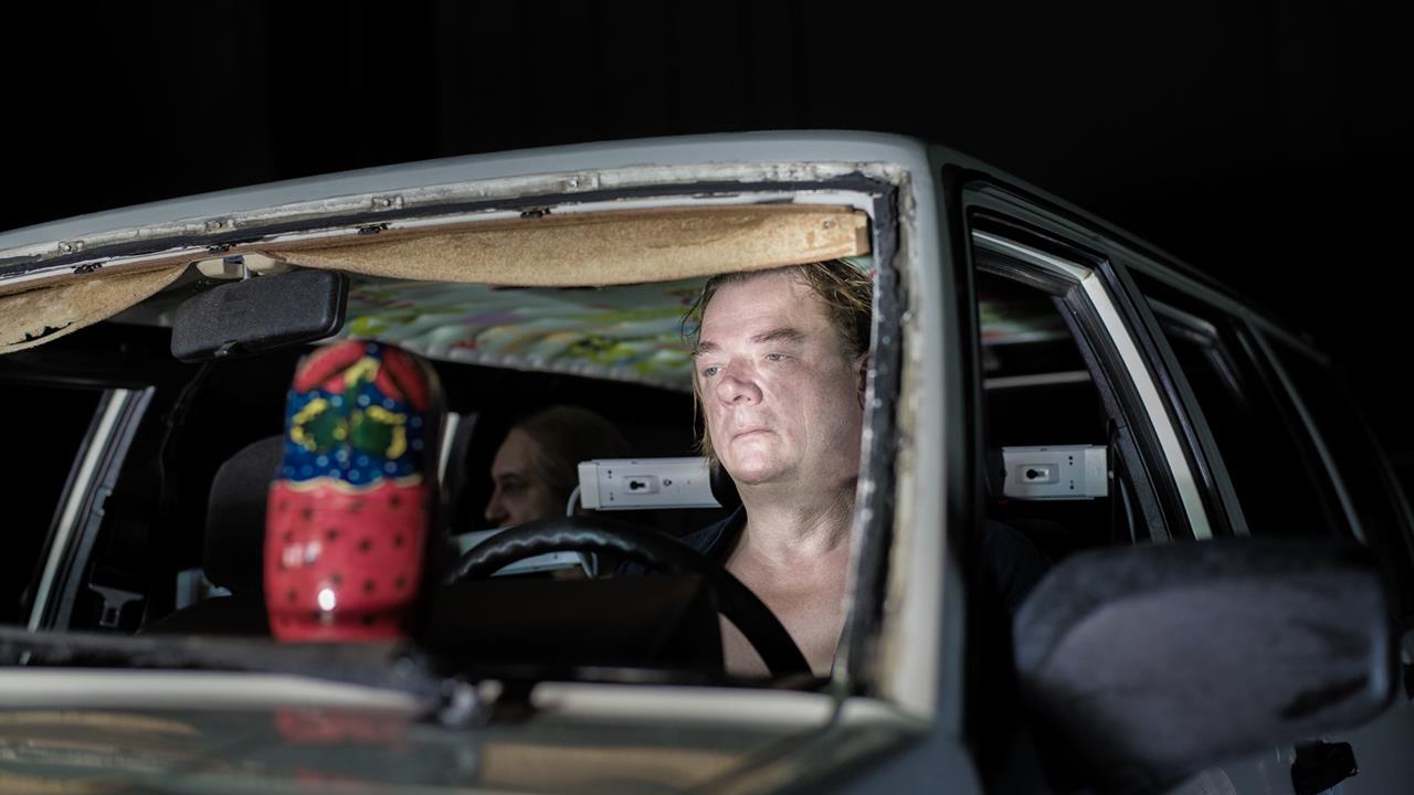 Peter Kurth in Onkel Wanja. Foto: Schauspiel Stuttgart.
