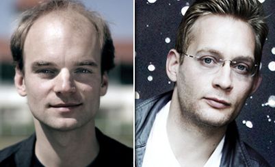 Thomas Stuber und Clemens Meyer. Foto: Academy Awards/S. Fischer Verlag.
