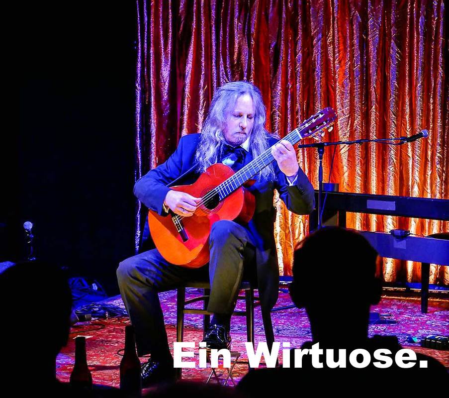 Der Wirtuose. Jens aus der Skala bei Le Clûb